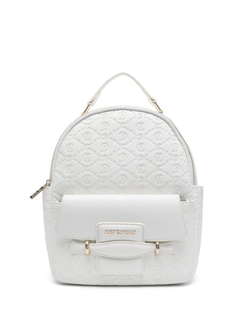 Zaino donna bianco JUST CAVALLI | 78RA4BG7ZSB97003